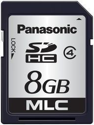 SD Card 8GB 4.6V Industrial Temp