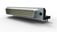 Conn High Density D-Sub PIN 62 POS 2.41mm Solder RA Thru-Hole 62 Terminal 1 Port Tray