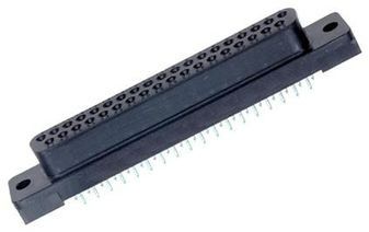 Conn D-Subminiature SKT 37 POS 2.77mm Solder ST Thru-Hole 37 Terminal 1 Port