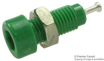 Conn Tip Jack F 1 POS ST Panel Mount 1 Port