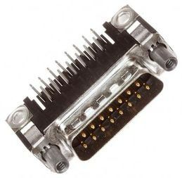 Conn D-Subminiature PIN 25 POS 2.77mm Solder RA Thru-Hole 25 Terminal 1 Port