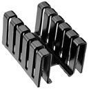 Heat Sink Passive TO-220 Screw Mount Black Anodized