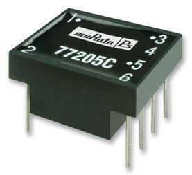 Pulse Transformer 1:1 2500Vrms 0.86Ohm Prim. DCR 0.83Ohm Sec. DCR 55pF 240Vus Through Hole