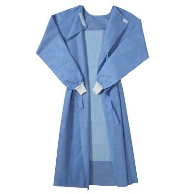 Foliodress Protect Reinforced - халат (стерильный) в высококач-ом исполнен с критич зонами д/длит пр,  9928195, Hartmann