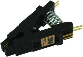 Conn SOIC Test Clip PIN 8 POS Solder ST SMD 1 Port