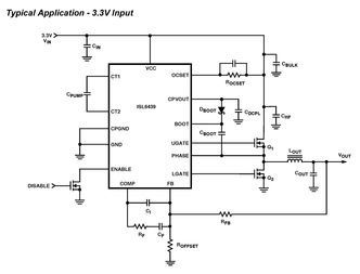 Voltage Mode PWM Controller 0.8V to 3.3V 2A 14-Pin SOIC N