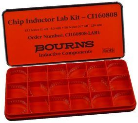 Lab Kit for 360 Pcs of 1nH to 220nH Surface Mount Chip Inductors