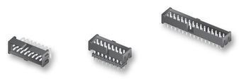 Conn Shrouded Header HDR 50 POS 2mm Solder RA Thru-Hole