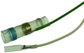 Cable Accessories Solder Sleeve Shield Terminator Cross Linked Modified Polyolefin Transparent Blue