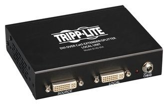 4-PORT DVI OVER CAT5 CAT6 EXT SPLITTER VIDEO TRANSMITTER
