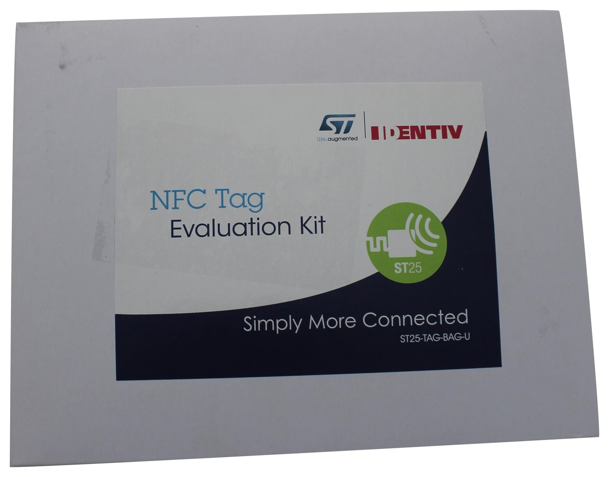 NFC Tag Kit 5Pcs of Each ST25TV02K, ST25TV512, ST25TA64K Printed Paper Labels and  ST25TA02KB, ST25TV02K Printed PET Labels