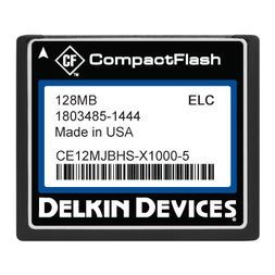Flash Card 128MB 3.3V/5V CompactFlash 50-Pin