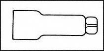 Splice Terminal 10-22AWG 28.58mm Tin Loose Piece