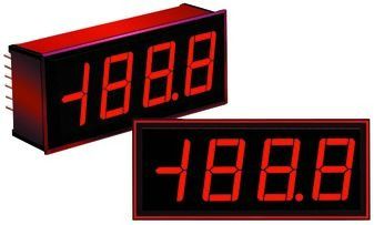 DC Voltmeter LED 14.2mm ±200VDC 3.5DIGIT Panel Mount