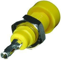 Conn Tip Jack F 1 POS ST Panel Mount 1 Port