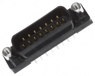 Conn D-Subminiature PIN 15 POS 2.74mm Solder ST Thru-Hole 15 Terminal 1 Port