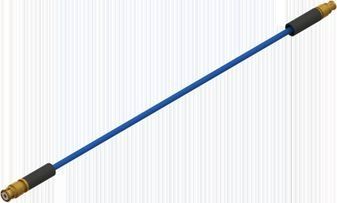 SMP Female to SMPM Female Cable Assembly for .047 Cable (OAL 6")