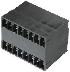 Conn Shrouded Header HDR 10 POS 3.81mm Solder RA Thru-Hole Box