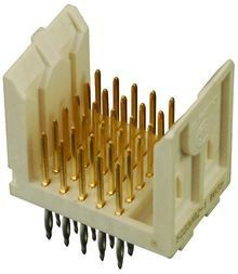 Conn Backplane HDR 30 POS 2mm Press Fit ST Thru-Hole