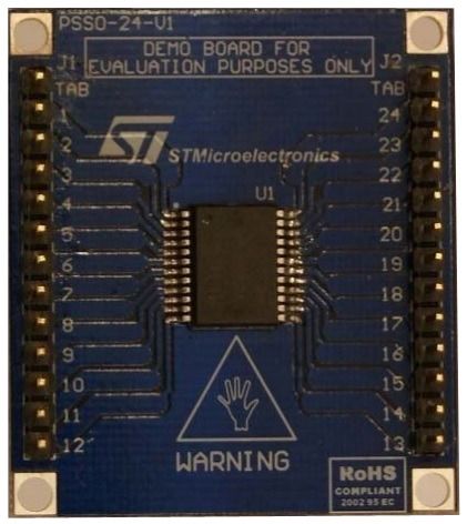 Evaluation Board Provides You An Easy Way To Connect Surface Mounted Vipower Drivers Into Your Existing Prototype Circuitry