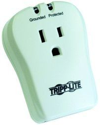 NOTEBOOK SURGE PROTECTOR WALLMOUNT DIRECT PLUG IN 1 OUT RJ11
