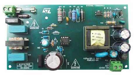 Viper53E Single Output Reference Design Board With 90 To 264 VAC Input And 24 W Output