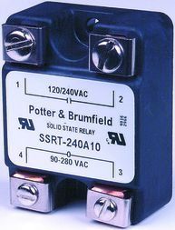 Relay SSR 15mA 32V DC-IN 25A 280V AC-OUT 4-Pin Hockey puck