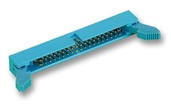 Conn Ejector Header HDR 34 POS 2.54mm Solder ST Thru-Hole
