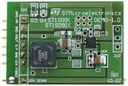 Evaluation 2 A / 1.2 V High Efficiency Synchronous Buck Converter Evaluation Board Based On The ST1S09