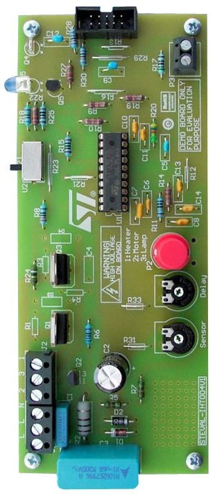 AC Timer Demonstration Board On HT Triacs And ST7Lite1B
