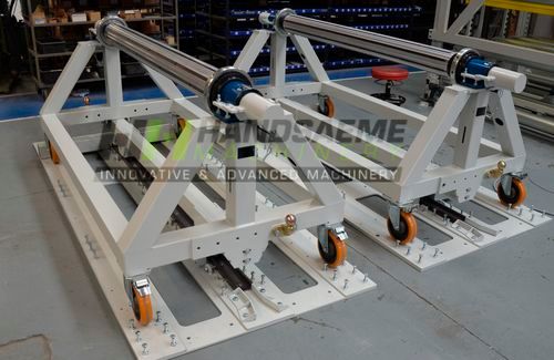 Машина для развертывания для ткани, A-FRAMES, HANDSAEME MACHINERY