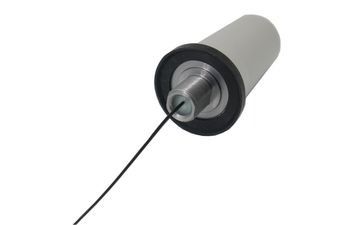 Antenna, Low Profile Transit-style, 698-960MHz/1710-2700MHz, Direct Mount with Pigtail, 700mm of 1.13 coaxial cable, Gray color, U.Fl connector, LTE, 4G, Outdoor, Ruggedized