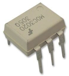 Optocoupler Triac AC-OUT 1-CH 400VDRM 6-Pin PDIP White Bulk