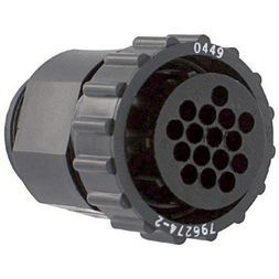 Conn CPC SKT 16 POS Crimp ST Cable Mount 16 Terminal 1 Port