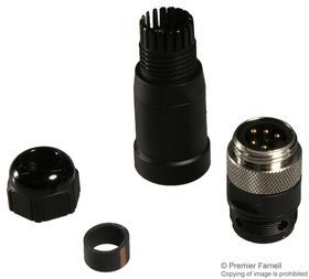 Conn Mini-C M 5 POS ST Cable Mount 5 Terminal 1 Port