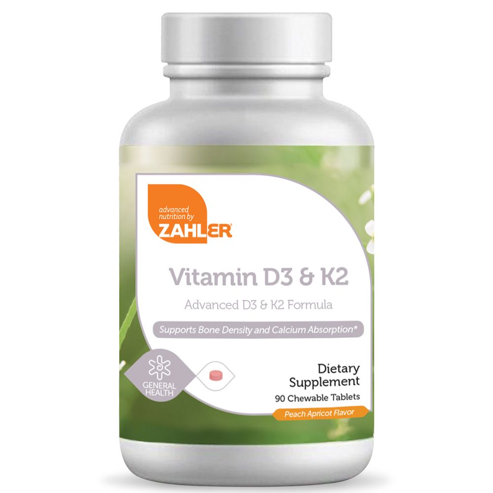 Zahler Vitamin D3 & K2