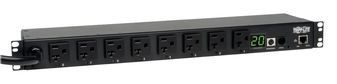 PDU SWITCHED 120V 20A 5-15/20R 8 OUTLET L5-20P HORIZONTAL 1U