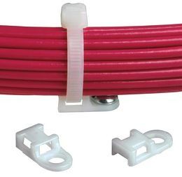 Cable Accessories Tie Mount Nylon 6/6 Black Bulk