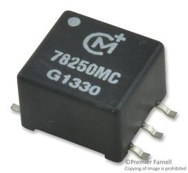 Pulse Transformer 4000Vrms 2Ohm Prim. DCR 90pF 50Vus Surface Mount