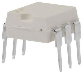 Optocoupler Triac AC-OUT 1-CH 800VDRM 6-Pin PDIP White Bulk