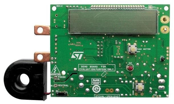Evaluation Board For Single-Phase Electricity Meter With 10 A / 80 A Current Range Based On The STPM10 And STM8L152