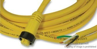 Cable Assembly PVC 9.144m 16AWG 3POS Circular F