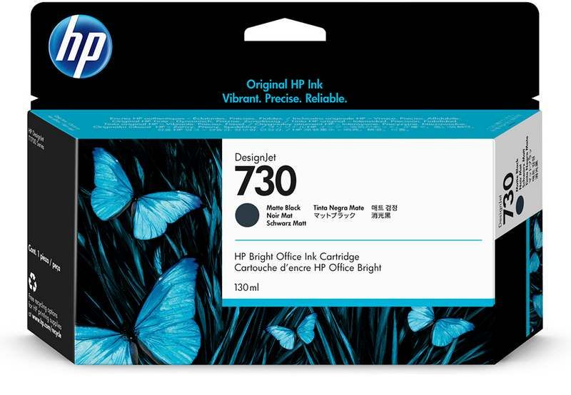 "Картридж HP P2V71A №730 черный матовый HP DesignJet T1600 36"""