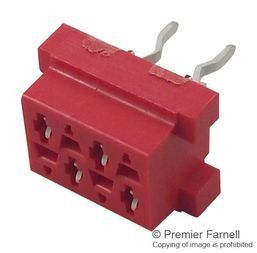 Conn FFC Connector F 4 POS 2.54mm Solder ST Thru-Hole Box