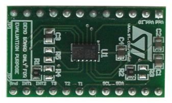 LSM303DLHC Adapter Board Designed To Be Plugged Into A Standard DIL24 Socket