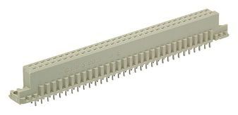 Conn DIN 41612 RCP 64 POS 2.54mm Solder ST Thru-Hole