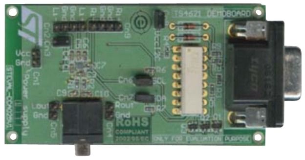 Class G Capless Headphone Amplifier Demonstration Board Based On The TS4621