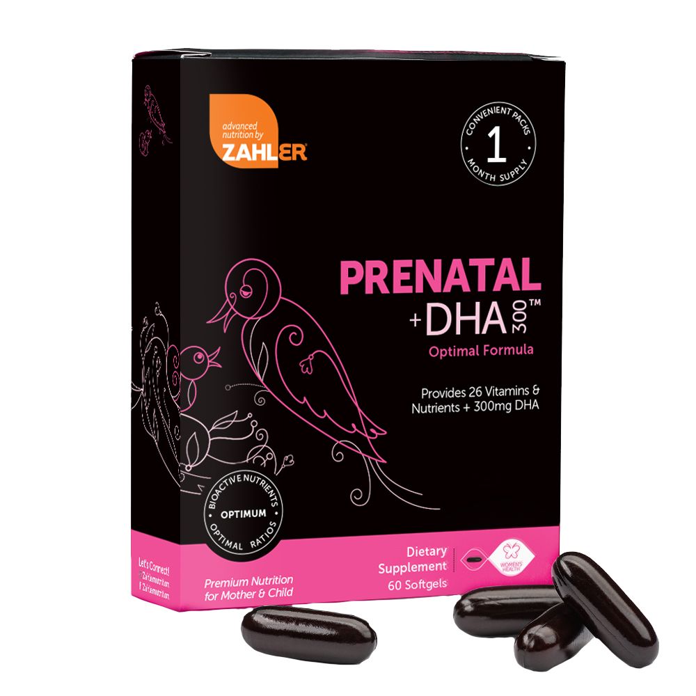 Zahler Prenatal +DHA 60 таблеток