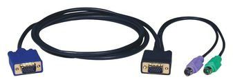 15FT PS/2 3-IN-1 CABLE KIT FOR B004-008 KVM SWTICH 15"