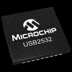 USB 2.0 Hi-Speed 2-Port Hub Controller 36-Pin SQFN
